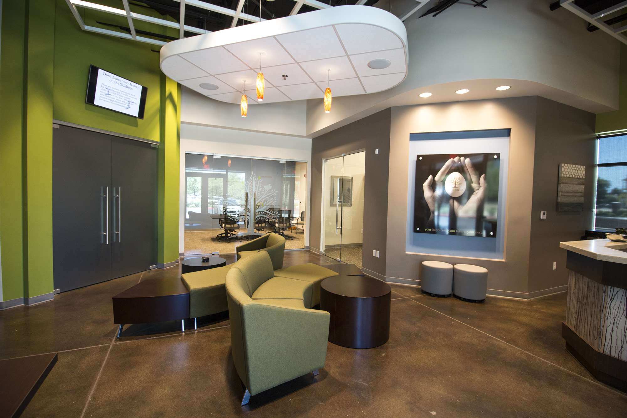 A Clever and Unconventional Wealth Management Office Design:Wealthnest