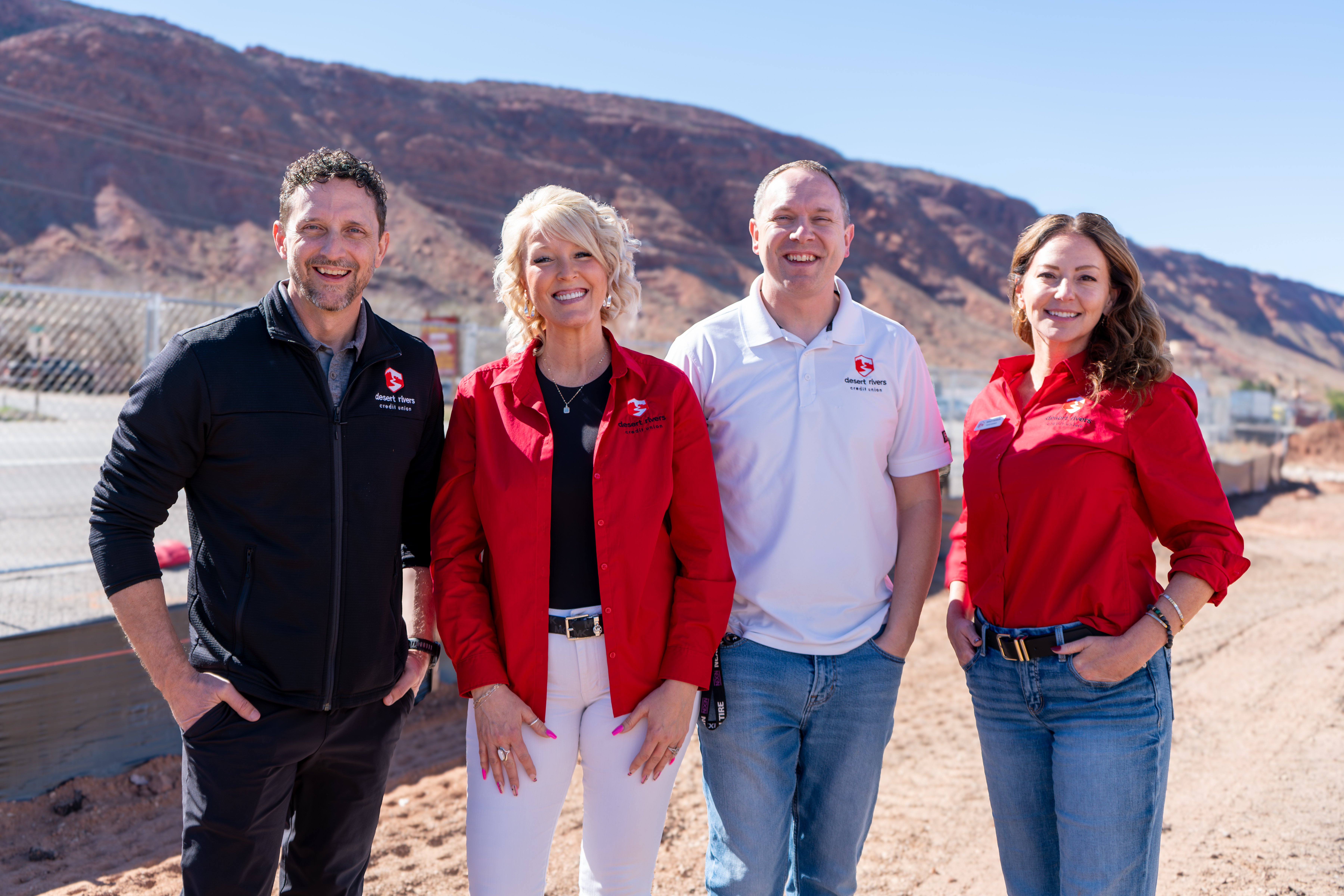 DRCU Team at Groundbreaking