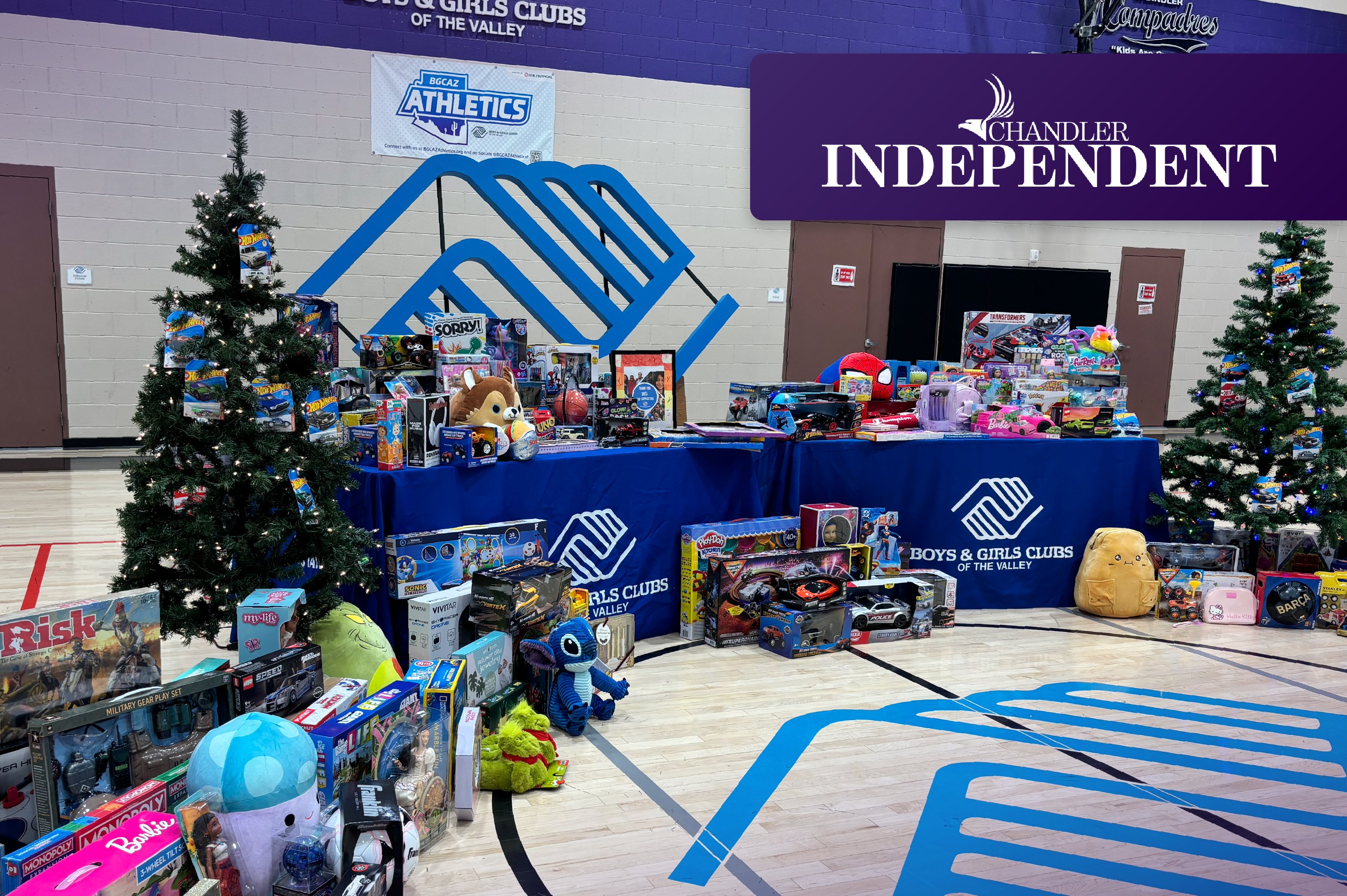Design Firm, Boys & Girls Club Team for Toy Drive