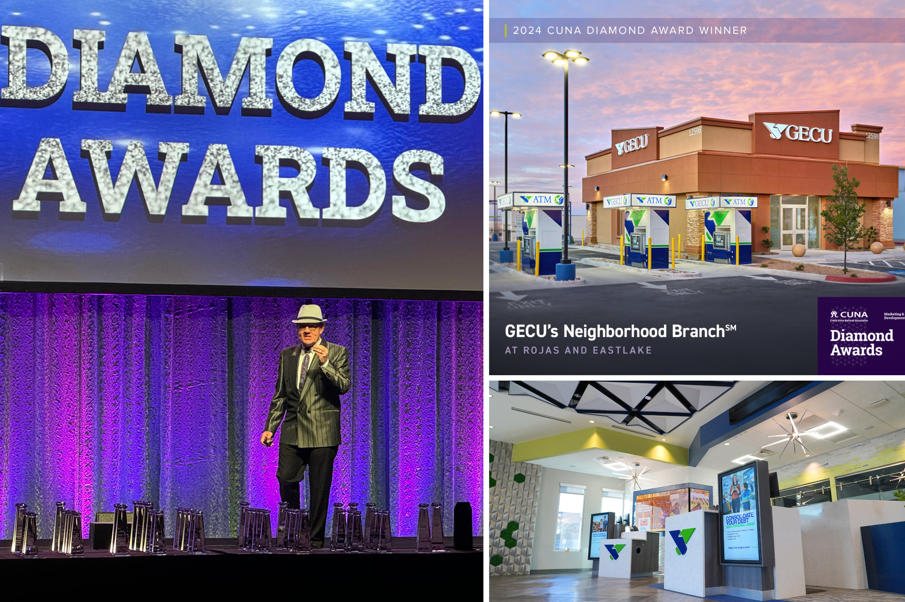 DBSI Celebrates 2024 CUNA Diamond Award for GECU Branch Transformation