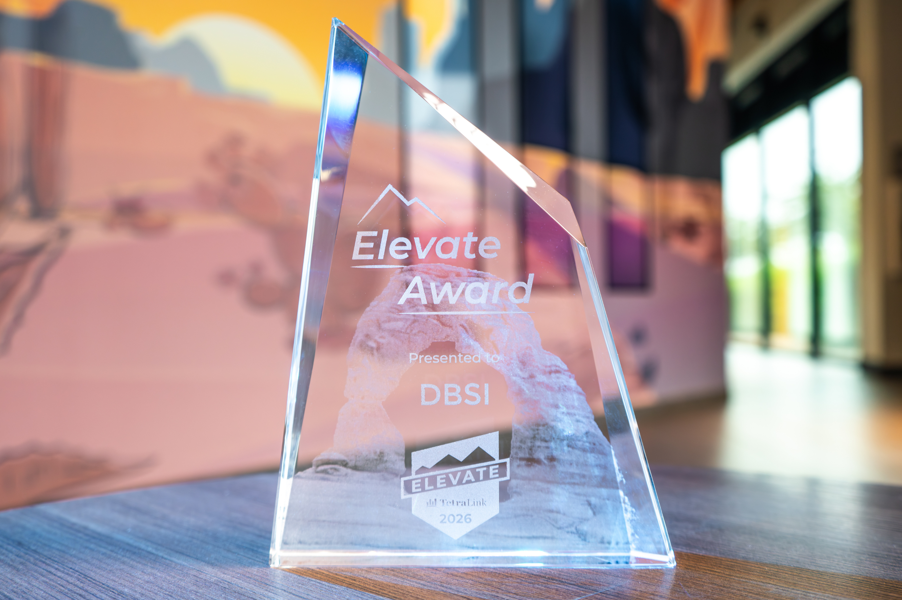 DBSI Named TetraLink's 2026 Elevate Award Winner